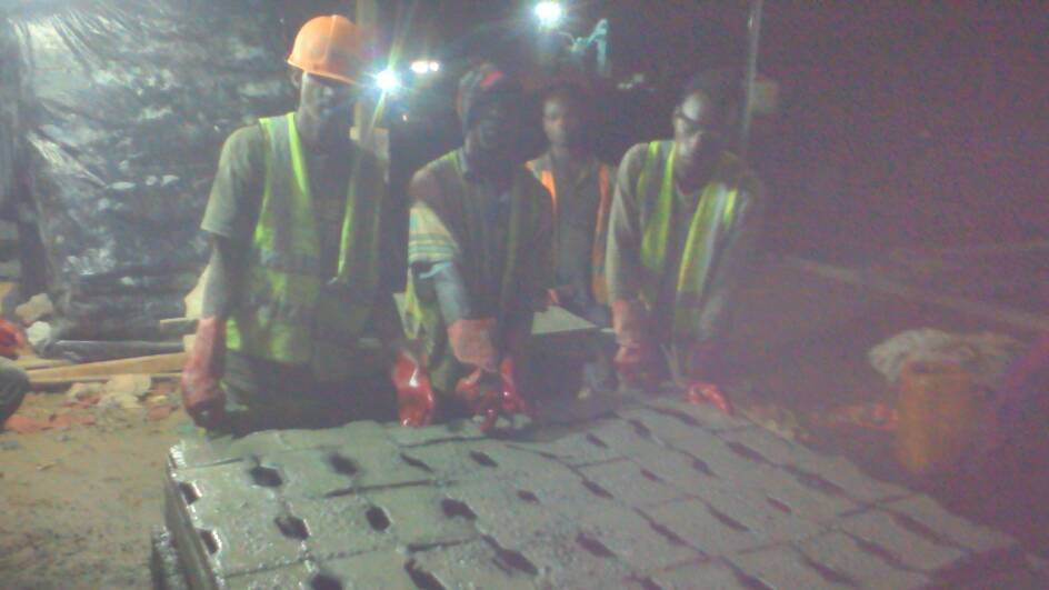 Fabrication et pose de pavés pour la ville de Ferkessédougou #3